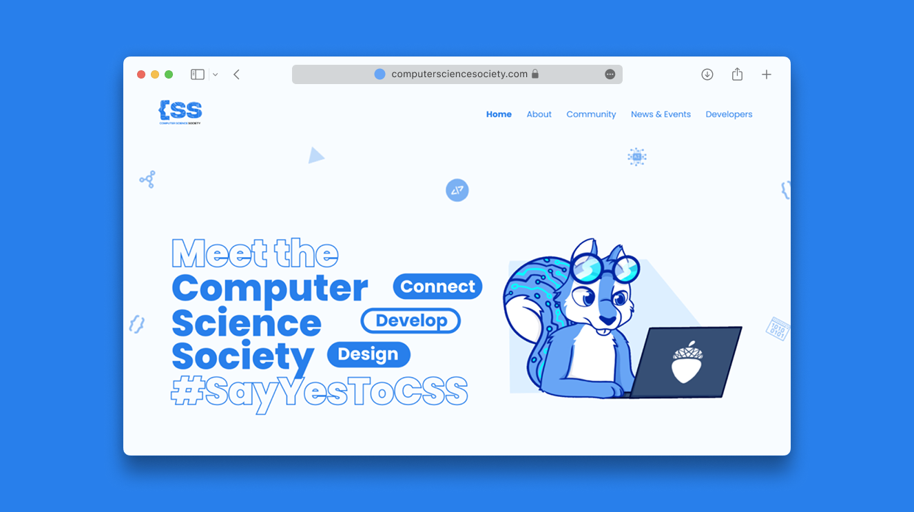 UST Computer Science Society homepage
